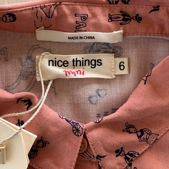 Nice Things Mini Camp Shirt w/ Pocket - Picture 6 of 9